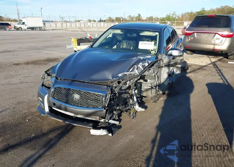 2017 Infiniti Q50 2.0T Base from USA, damaged, VIN JN1CV7AP8HM642749